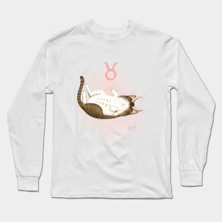 Zodiacat Taurus Long Sleeve T-Shirt